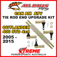 All Balls 52-1024 Can AM Outlander 400 STD 4x4 2005-2015 Tie Rod End Upgrade Kit