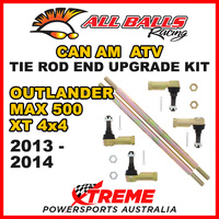 52-1025 Can Am Outlander MAX 500 XT 4x4 2013-2014 Tie Rod End Upgrade Kit