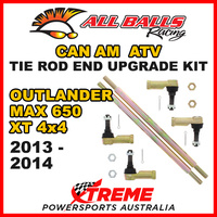 52-1025 Can Am Outlander MAX 650 XT 4x4 2013-2014 Tie Rod End Upgrade Kit