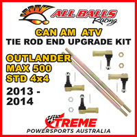 52-1025 Can Am Outlander MAX 500 STD 4x4 2013-2014 Tie Rod End Upgrade Kit