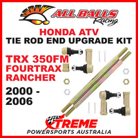 52-1026 Honda ATV TRX350FM Fourtrax Rancher 00-06 Tie Rod End Upgrade Kit