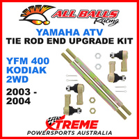 All Balls 52-1031 Yamaha YFM 400 Kodiak 2WD 2003-2004 Tie Rod End Upgrade Kit