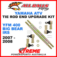 All Balls 52-1031 Yamaha YFM 400 Big Bear IRS 2007-2008 Tie Rod End Upgrade Kit