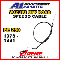 A1 Powerparts For Suzuki PE250 PE 250 1978-1980 Speedo Cable 52-121-50