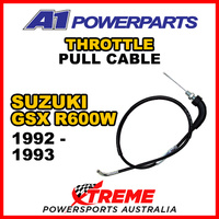A1 Powerparts For Suzuki GSXR600W 1992-1993 Throttle Pull Cable 52-147-10