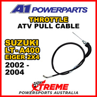 A1 Powerparts For Suzuki LT-A400 Eiger 2x4 2002-2004 Throttle Pull Cable 52-249-10