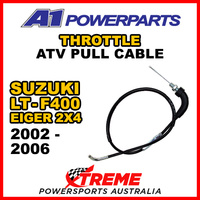 A1 Powerparts For Suzuki LT-F400 Eiger 2x4 2002-2006 Throttle Pull Cable 52-249-10