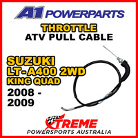 A1 Powerparts For Suzuki LT-A400 2WD King Quad 2008-09 Throttle Pull Cable 52-299-10