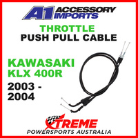 A1 Powerparts Kawasaki KLX400R 2003-2004 Throttle Push/Pull Cable 52-29F-10