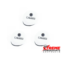 ProX 52.32004 For Suzuki RM-Z250 2007-2018 Dual Stage Foam Air Filter 3x Pack