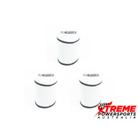 ProX 52.34003 For Suzuki LT-Z400 2003-2018 Dual Stage Foam Air Filter 3x Pack