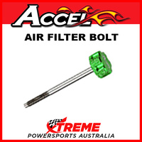 Accel Kawasaki KX100 1998-2018 GREEN Air Filter Bolt 52.AFB-03 