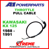 A1 Powerparts Kawasaki KX125 KX 125 1988-1991 Throttle Pull Cable 53-162-10