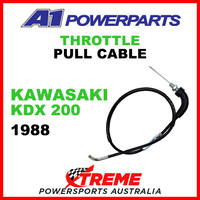 A1 Powerparts Kawasaki KDX200 KDX 200 1988 Throttle Pull Cable 53-162-10