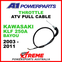 A1 Powerparts Kawasaki ATV KLF250A Bayou 2003-2011 Throttle Pull Cable 53-169-10