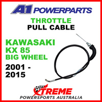 A1 Powerparts Kawasaki KX 85 Big Wheel 2001-2015 Throttle Pull Cable 53-186-10