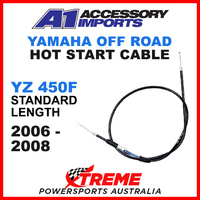 A1 Powerparts Yamaha YZ450F YZ 450F 2006-2008 Hot Start Cable 52-254-90