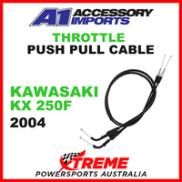 A1 Powerparts Kawasaki KX250F KX 250F 2004 Throttle Push/Pull Cable 53-348-10