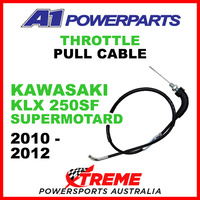 A1 Powerparts Kawasaki KLX250SF Supermotard 10-12 Throttle Pull Cable 53-412-10