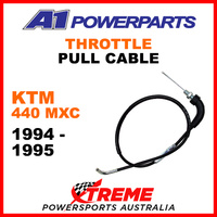 A1 Powerparts KTM 440MXC 440 MXC 1994-1995 Throttle Pull Cable 54-012-10