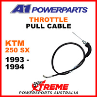 A1 Powerparts KTM 250SX 250 SX 1993-1994 Throttle Pull Cable 54-012-10