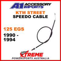 A1 Powerparts KTM 125 EGS 125EGS 1990-1994 Speedo Cable 54-033-50