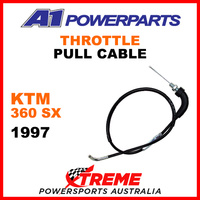 A1 Powerparts KTM 360SX 360 SX 1997 Throttle Pull Cable 54-100-10