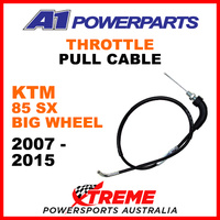 A1 Powerparts KTM 85SX 85 SX Big Wheel 2007-2015 Throttle Pull Cable 54-100-10