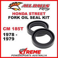 All Balls 55-104 Honda CM185T CM 185T 1978-1979 Fork Oil Seal Kit 31x43x10