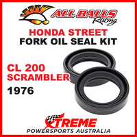 All Balls 55-104 Honda CL200 CL 200 Scrambler 1976 Fork Oil Seal Kit 31x43x10