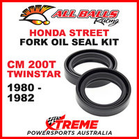 All Balls 55-104 Honda CM 200T Twinstar 1980-1982 Fork Oil Seal Kit 31x43x10