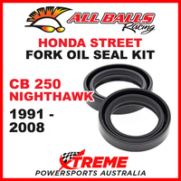 All Balls 55-104 Honda CB 250 Nighthawk 1991-2008 Fork Oil Seal Kit 31x43x10