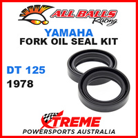All Balls 55-104 Yamaha DT125 DT 125 1978 Fork Oil Seal Kit 31x43x10
