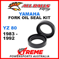 All Balls 55-106 Yamaha YZ80 YZ 80 1983-1992 Fork Oil Seal Kit 33x45x10.5