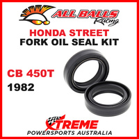 All Balls 55-107 Honda CB450T CB 450T 1982 Fork Oil Seal Kit 33x46x11