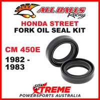 All Balls 55-107 Honda CM450E CM 450E 1982-1983 Fork Oil Seal Kit 33x46x11