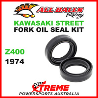 All Balls 55-107 Kawasaki Z400 Z 400 1974 Fork Oil Seal Kit 33x46x11