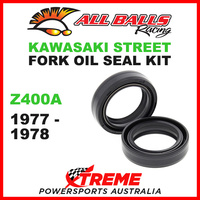 All Balls 55-107 Kawasaki Z400A Z 400A 1977-1978 Fork Oil Seal Kit 33x46x11