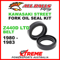 All Balls 55-107 Kawasaki Z440D LTD Belt Drive 1980-1983 Fork Oil Seal Kit 33x46x11