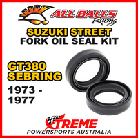 All Balls 55-107 For Suzuki GT380 Sebring 1973-1977 Fork Oil Seal Kit 33x46x11