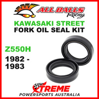All Balls 55-108 Kawasaki Z550H Z 550H 1982-1983 Fork Oil Seal Kit 35x48x11