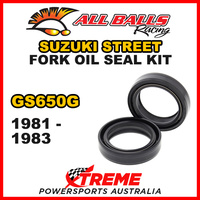 All Balls 55-108 For Suzuki GS650G GS 650G 1981-1983 Fork Oil Seal Kit 35x48x11