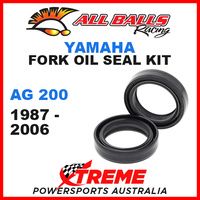 All Balls 55-108 Yamaha AG200 AG 200 1987-2006 Fork Oil Seal Kit 35x48x11