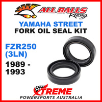 All Balls 55-108 Yamaha FZR 250 3LN 1989-1993 Fork Oil Seal Kit 35x48x11