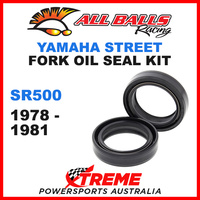 All Balls 55-108 Yamaha SR500 SR 500 1978-1981 Fork Oil Seal Kit 35x48x11