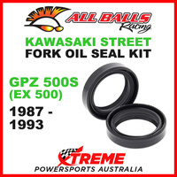 All Balls 55-109 Kawasaki GPZ550S EX500 1987-1993 Fork Oil Seal Kit 36x48x11