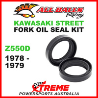 All Balls 55-109 Kawasaki Z550D Z 550D 1978-1979 Fork Oil Seal Kit 36x48x11