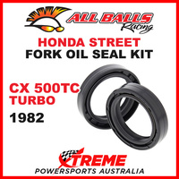 All Balls 55-111 Honda CX500TC Turbo 1982 Fork Oil Seal Kit 37x50x11