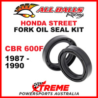 All Balls 55-111 Honda CBR600F CBR 600F 1987-1990 Fork Oil Seal Kit 37x50x11