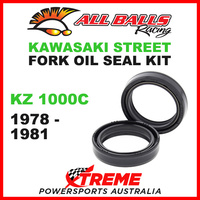 All Balls 55-112 Kawasaki KZ1000C 1978-1981 Fork Oil Seal Kit 38x50x10.5